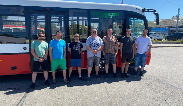 Prázdninová posila. V Brně za volant autobusů usednou řidiči z Ostravy