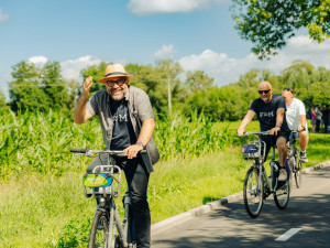 Nová cyklostezka za 14 milionů korun propojila rekreační oblast Olešná a Palkovice