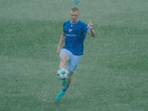 Zápas první fotbalové ligy mezi Ostravou a Teplicemi se nedohrál kvůli dešti