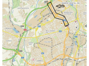 Další dopravní omezení v Ostravě, začala oprava dálničního přivaděče