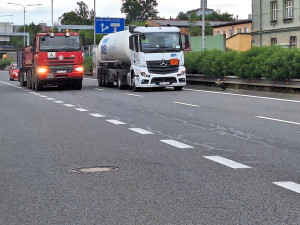 Další dopravní omezení v Ostravě, začala oprava dálničního přivaděče