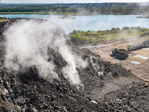 Státní podnik Diamo zrušil veřejnou soutěž na projekt sanace heřmanické haldy