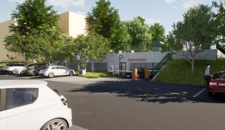 V Porubě vyroste nové podzemní parkoviště se sportovištěm na střeše.