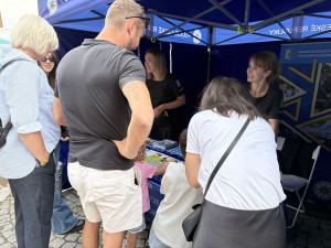 Policisté přiblížili svou činnost návštěvníkům hudebního festivalu v Ostravě