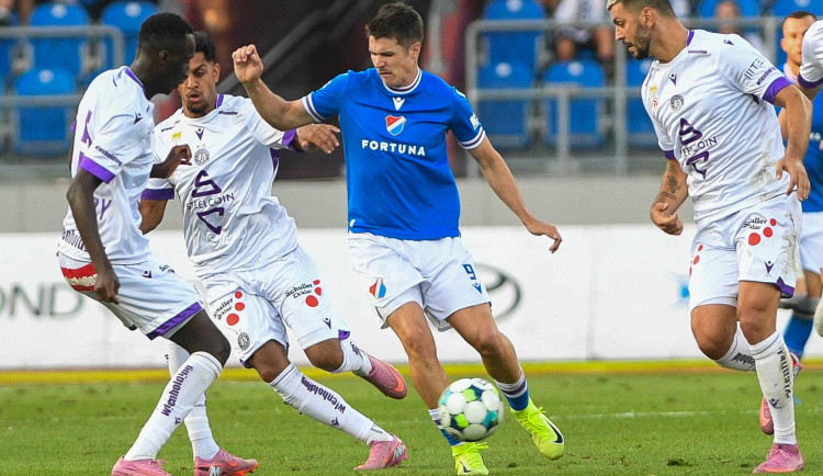 Ostravští fotbalisté v Konferenční lize přestříleli doma 4:3 Austrii Vídeň.