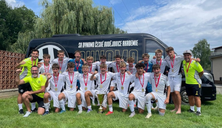 Úspěch budějckého fotbalu. Dynamo U17 vyhrálo Československý pohár dorostu