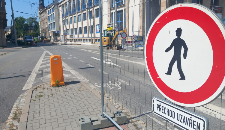 Další uzavírka v centru Jihlavy. Na týden se uzavře náměstí Svobody a Tolstého