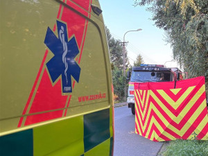 Motorkáře zabil náraz do dopravní značky, oživovat se ho snažili svědci