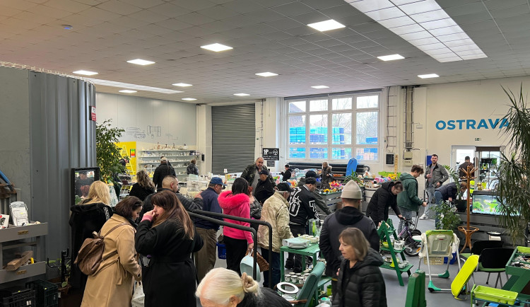 Reuse centrum v Ostravě. Foto: Se svolením OZO Ostrava