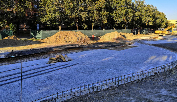 Nový předprostor Krytého bazénu v Ostravě-Porubě by měl být hotový v říjnu