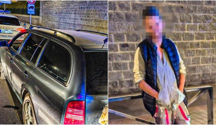 Lépe na sebe upozornit nemohl, porušení zákazu vjezdu byl mužův nejmenší problém