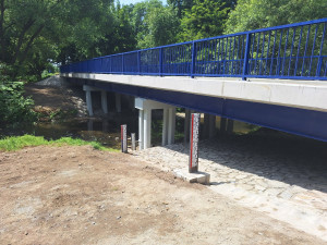 Hraniční most u Úvalna opět spojuje Česko a Polsko. Povodně a zima opravu zdržely