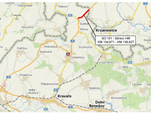 Začíná oprava silnice I/46 u polských hranic, provoz řídí semafory i regulovčíci