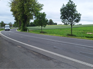 Začíná oprava silnice I/46 u polských hranic, provoz řídí semafory i regulovčíci
