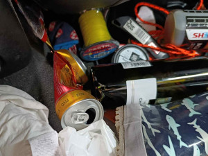 Řidič si ustlal na D48 a nadýchal 3,5 promile. V autě měl přitom malého syna