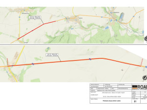 Začíná oprava silnice I/46 na trase Hořejší Kunčice – Deštné, provoz je veden kyvadlově