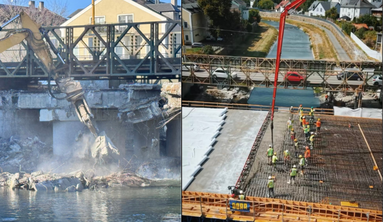 Ratibořská ulice v Opavě je uzavřená, staví se nový most za 55 milionů