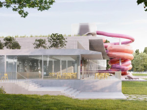 FOTO: Nové krnovské lázně vzniknou do šesti let, stát mají 580 milionů