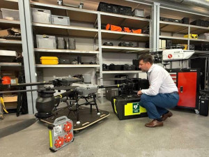 Karlovarský kraj chce spolupracovat na rozvoji dronových technologií