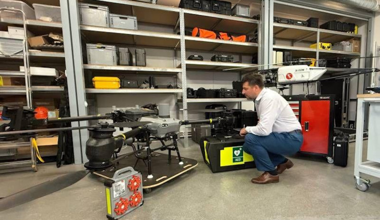 Karlovarský kraj chce spolupracovat na rozvoji dronových technologií.