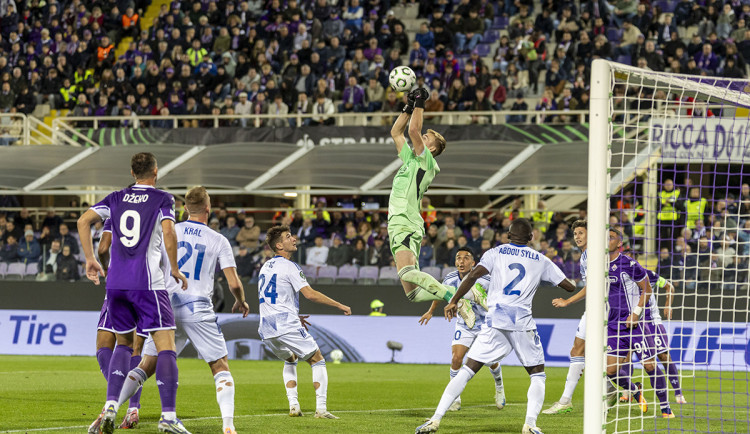 Odvážný výkon Sigmy na Fiorentinu nestačil, podruhé inkasovala z poslední akce