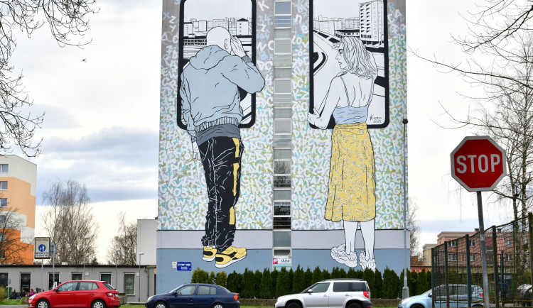 Jeden z malířských počinů umělce „Khoma“ Vavrouse