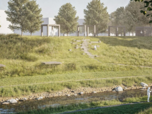 Nový Jičín chystá přeměnu břehů řeky Jičínky, vznikne tam park i oblázková pláž