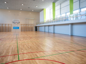 FOTO: V ostravském Pustkovci otevřela zrekonstruovaná sportovní hala. Foto: Lukáš Kaboň