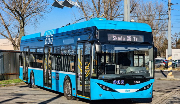 Trolejbus Škoda 36 Tr v barvách DPO, ilustrační foto. Foto: Se svolením města Ostrava