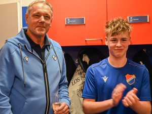 FOTO: Mladí baníkovci mají kabiny se jmény hvězd. Baroš, Jankulovski, Mikloško i Galásek