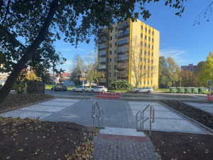 V Novém Jičíně skončila druhá etapa úprav sídliště Nerudova. Vyšla na 7 milionů korun