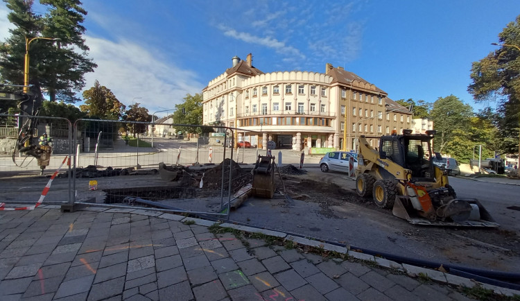 Další uzavírka blízko centra. Fritzova ulice bude u městského nádraží zcela uzavřená