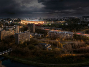 Vizualizace: Takové budou Nové Bazaly. Architektonická soutěž má svého vítěze