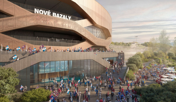 Vizualizace: Takové budou Nové Bazaly. Architektonická soutěž má svého vítěze. Foto: Se svolením L35 Arquitectos