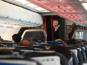 Rudá křídla přistála v Budějcích. Nový dopravce představil své plány na jihu Čech