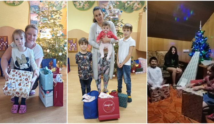 Sbírka vánočních dárků pomůže maminkám s dětmi v tísni, jejich přání jsou skromná