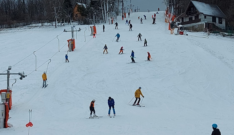 Na jihu Moravy se dá o víkendu lyžovat jen na Břeclavsku, čeká se na mráz