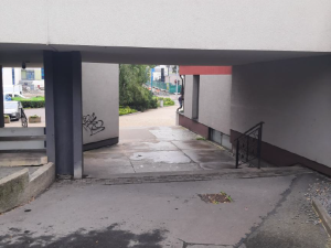 FOTO: Policisté dopadli muže, který řádil v Kopřivnici, postříkal i budovu policie