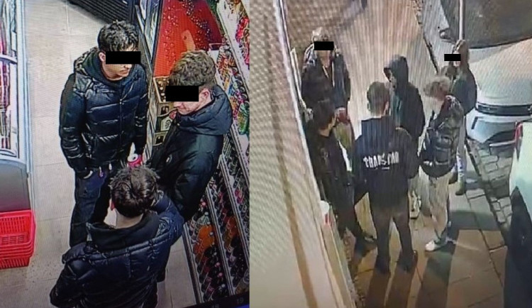 Policie hledá aktéry drsného napadení na ulici. Zveřejnila snímky z kamer