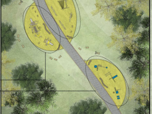 V Bělském lese bude nové hřiště i fitness zónu. Otevřít město plánuje v létě