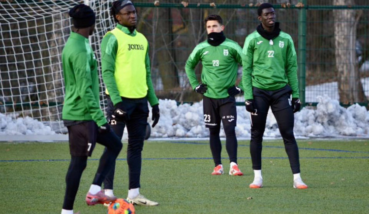 Fotbalisté Karviné začali zimní přípravu s třemi novými hráči