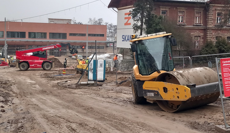 Jihlava letos dokončí dopravní terminál a začne opravovat Masarykovo náměstí