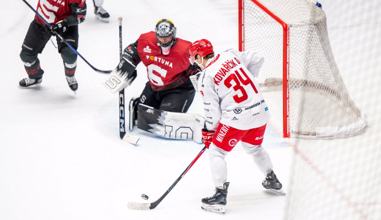 Hokejisté Třince udolali Spartu 5:3, dva góly dal Růžička.