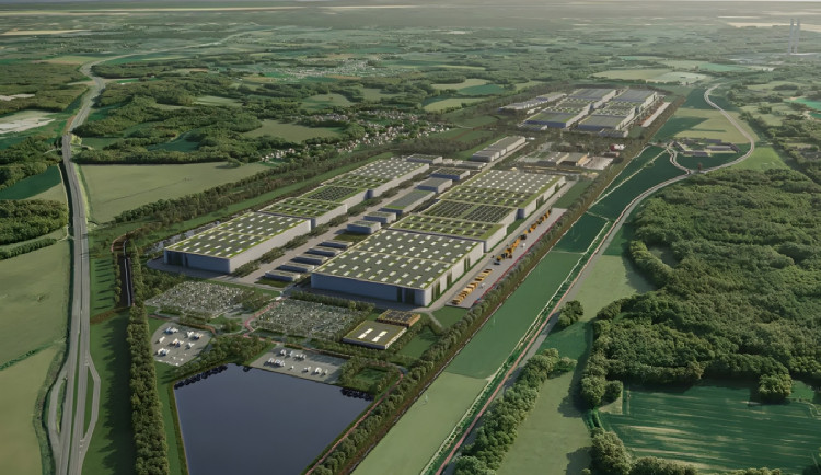 Ilustrační foto - vizualizace nové "gigafactory"