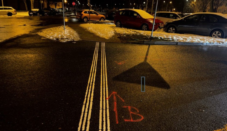 Střet ženy s dodávkovým vozidlem_1