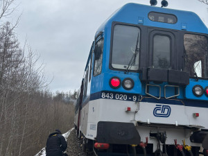 Na Bruntálsku osobní vlak srazil koně. Z cestujících se nikdo nezranil, zvíře nepřežilo