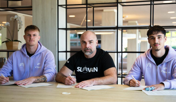 Slovan si pojistil dva hráče. Slováci Dulay a Letenay podepsali nové smlouvy