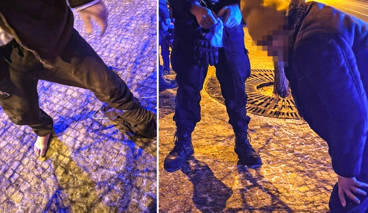 Bosý muž ležel v mrazu na lavičce a hrozila mu smrt. Jeho stav nezpůsobil alkohol