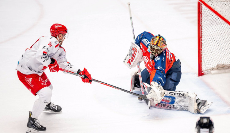 Oceláři zvládli generálku před pauzou. Pardubice porazili 3:2
