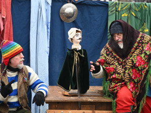 FOTO: Masopust na hradě. Nechyběla ani nefalšovaná zabíjačka